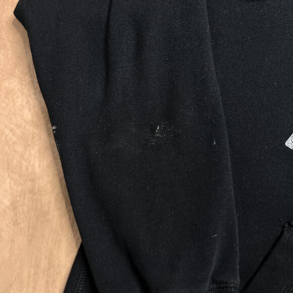 Sick B*tch Motorcycles Brass Knuckle Cross Bones Hoodie Sweatshirt Black Y2K - Picture 8 of 11